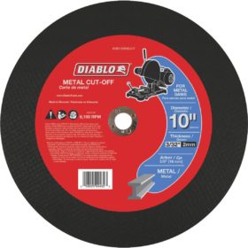 Freud Inc. Diablo (DBD100093L01F) 10 in. Metal Cut Off Disc