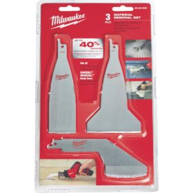 Milwaukee Electric 49-22-5403 Sawzall Material Removal Reciprocating Saw Blade Set