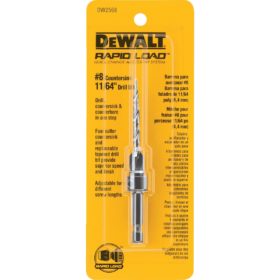 DEWALT #8 - 11/64 In. Fine Rapid Load Wood Countersink (DW2568)