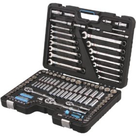 Channellock Standard and Metric 6-Point Combination Ratchet & Socket Set (139-Piece) (303005)