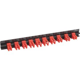 Channellock 1-5/8 In. W x 13-7/8 In. Screwdriver Rail, 10 Clips (303067)