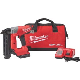 Milwaukee Electric 2740-21CT M18 FUEL Brushless Cordless Brad Nailer Kit