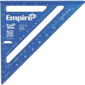 Empire E2994 True Blue Laser Etched Rafter Square