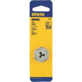 Irwin 9331ZR Hanson Machine Screw Hex Die