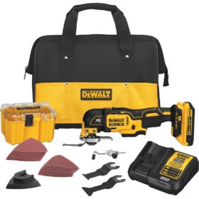 DEWALT 20V XR Brushless 3-Speed Cordless Oscillating Multi-Tool Kit with 2.0 Ah Battery & Charger (DCS356D1)