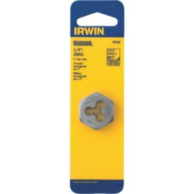 Irwin 9420ZR Hanson Machine Screw Hex Die