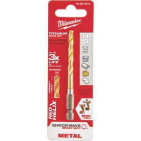 Milwaukee Electric 48-89-4610 Shockwave Impact Duty Titanium Hex Shank Drill Bit