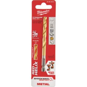 Milwaukee Electric 48-89-4615 Shockwave Impact Duty Titanium Hex Shank Drill Bit