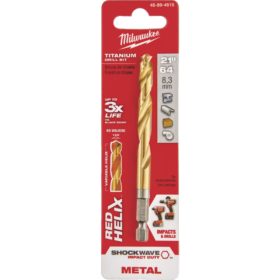 Milwaukee Electric 48-89-4618 Shockwave Impact Duty Titanium Hex Shank Drill Bit