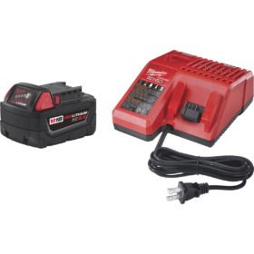 Milwaukee Electric 48-59-1850 M18 REDLITHIUM XC Lithium-Ion Tool Battery/Charger