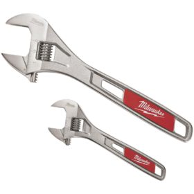 Milwaukee Electric 48-22-7400 2-Piece Adjustable Wrench Set