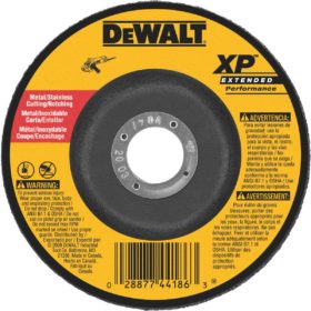 DEWALT HP Type 27 7 In. x 0.045 In. x 7/8 In. Metal/Stainless Notching Cut-Off Wheel (DW8427)