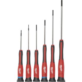 Milwaukee Electric 48-22-2606 6-Piece Precision Screwdriver Set