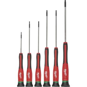 Milwaukee Electric 48-22-2610 6-Piece Precision TORX Screwdriver Set