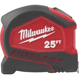 Milwaukee 48-22-6825 Compact Auto Lock Tape Measure