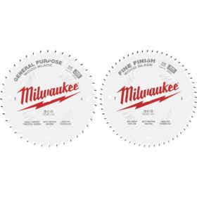 Milwaukee 48-40-1036 10" 60T+40T Combination Circular Saw Blade