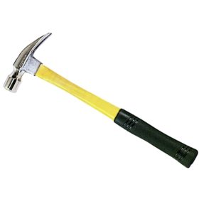 Vaughan 999 20 Oz. Milled-Face Rip Claw Hammer with Fiberglass Handle (FS999ML)