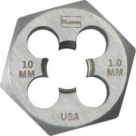 Irwin 9733 Hanson Metric Hex Die