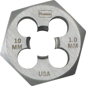 Irwin 9738 Hanson Metric Hex Die