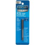 Century Drill & Tool 8.0x1.00 Carbon Steel Metric Tap (97312)