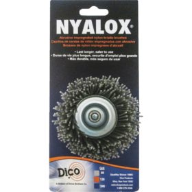 Dico Nyalox 2-1/2 In. Extra Coarse Drill-Mounted Wire Brush (7200005)