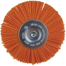 Dico Nyalox 4 In. Coarse Drill-Mounted Wire Brush (7200048)