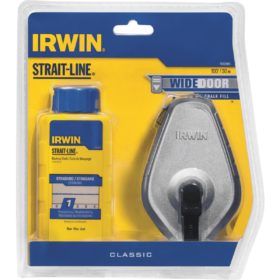Irwin 1932880 STRAIT-LINE Classic Chalk Line Reel and