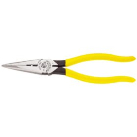 Klein 8 In. Heavy-Duty Long Nose Pliers (D203-8N)