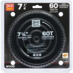 Do it Best 7-1/4 In. 60-Tooth Combination Circular Saw Blade (QJDIB-CS-006)