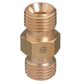 Western Enterprises Hose Couplers, 200 psi, Brass, B-Size, Oxygen (30)