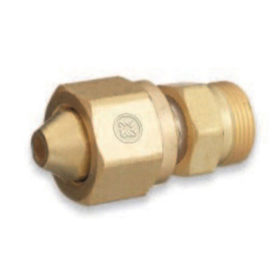 Western Enterprises Brass Cylinder Adaptors, From CGA-300 Commercial Acetylene To CGA-520 "B" Tank (316)