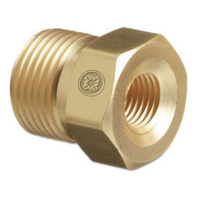Western Enterprises Regulator Inlet Nuts, Carbon Dioxide (CO2), Brass, CGA-320 (CO-2)