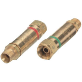 Western Enterprises Flashback Arrestor Sets, Oxygen/Fuel Gas, Torch (FA-10)