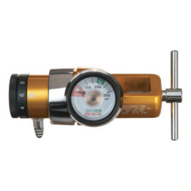 Western Enterprises OPA Compact Click-Style Regulators, Oxygen, CGA-870 Yoke, 3,000 psi inlet (OPA-820)