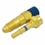 Western Enterprises Quick Connects, Regulator-to-Hose, QDB300 Plug (M); QDB301 Socket (F), Inert Gas (QDB33)