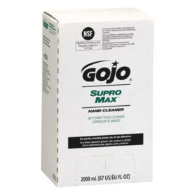 Gojo 7272-04 SUPRO MAX Multi-Purpose Heavy Duty Hand Cleaners, Floral, Bag-in-Box, 2,000 mL