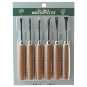 Robert Larson 765-5000 6-Piece Wood Carving Set