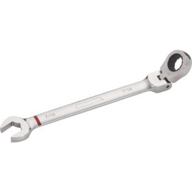 Channellock Standard 7/16 In. 12-Point Ratcheting Flex-Head Wrench (317438)