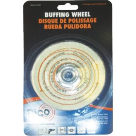 Dico 4 In. x 1/2 In. Spiral Sewn Buffing Wheel (7000128)