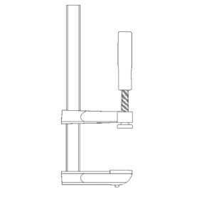 Do it Best 317981 6" Steel Bar Clamp
