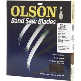 Olson 93-1/2 In. x 1/8 In. 14 TPI Regular Flex Back Band Saw Blade (FB08593DB)