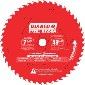 Freud Inc D0748CFX Diablo Steel Demon Circular Saw Blade