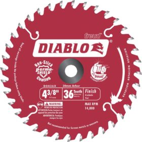 Freud Inc D0436X Diablo Carbide Circular Saw Blade