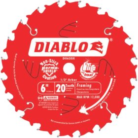 Freud Inc D0620X Diablo Carbide Circular Saw Blade