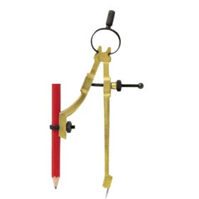 General Tools 842CP Pencil Compass Divider And Scriber