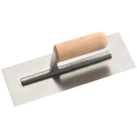Do it 4-1/2 In. x 11 In. Finishing Trowel with Basswood Handle (322519)