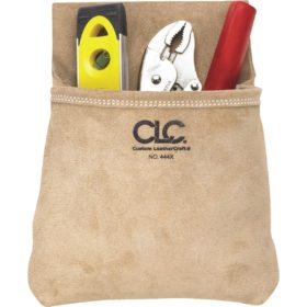 CLC Single Pocket Suede Leather Nail & Tool Bag (444X)