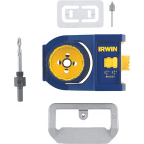 Irwin 3111002 Metal & Wood Door Lock Installation Kit