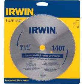 Irwin 11840 Steel Circular Saw Blade