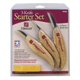 Flex Cut 3-Piece Starter Carving Knife Set (KN500)